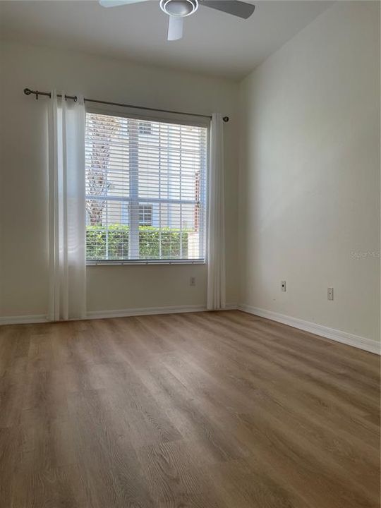 Second Bedroom with wall closet