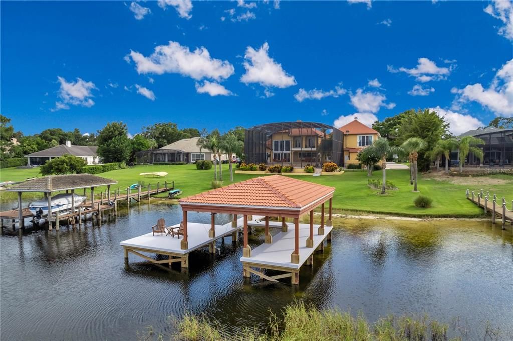 Private Dock with Electric and New Decking