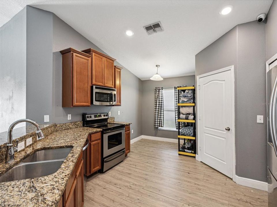 Kitchen with breakfast nook