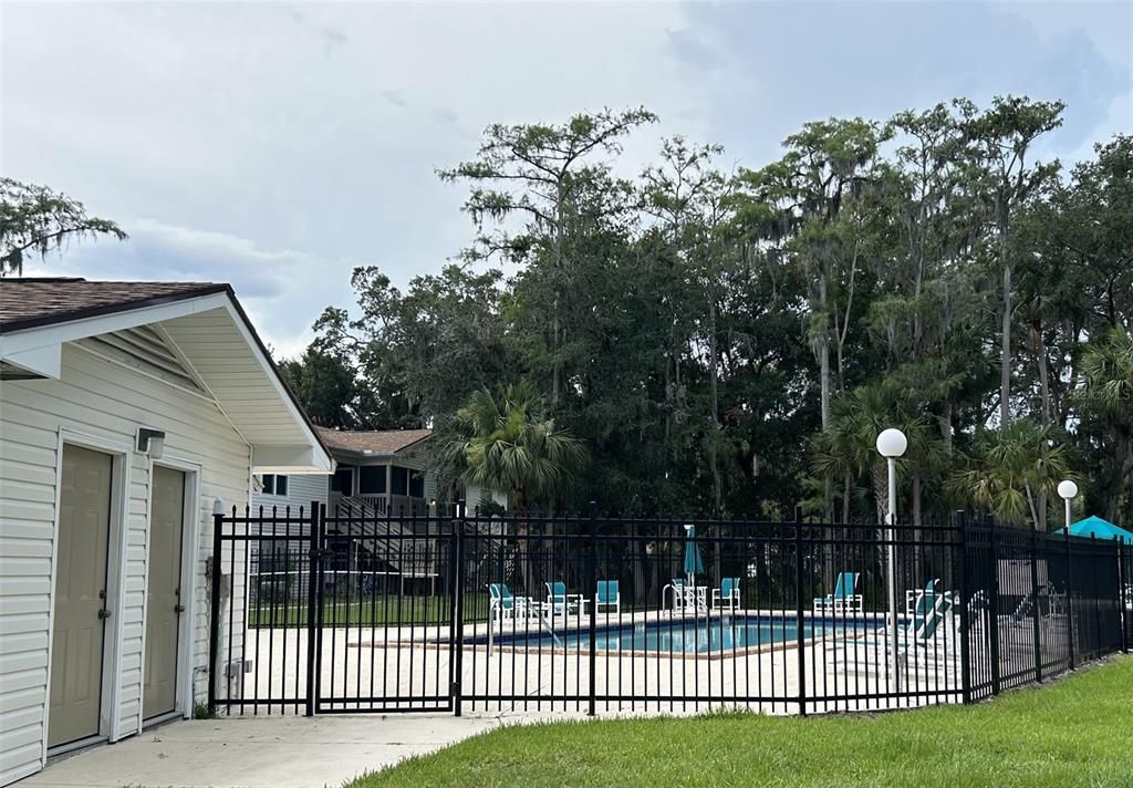 Fenced Pool Area