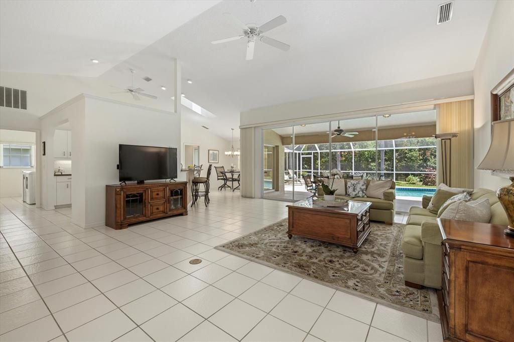 Entrance to Home- Open Floor Plan