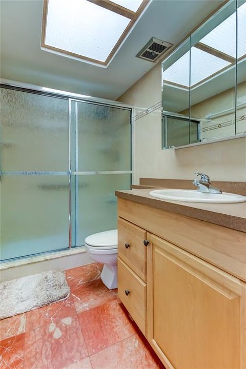 Second Bath with walk-in shower