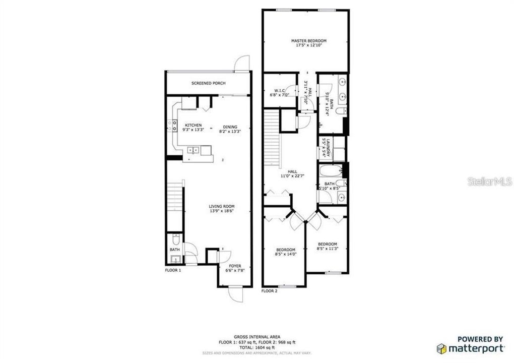 Upstairs Floor Plan