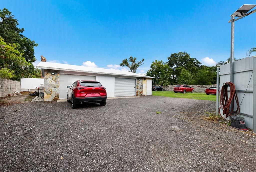 Two Car Garage Space Detached