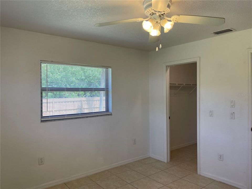 Walk in closet in bedroom #2