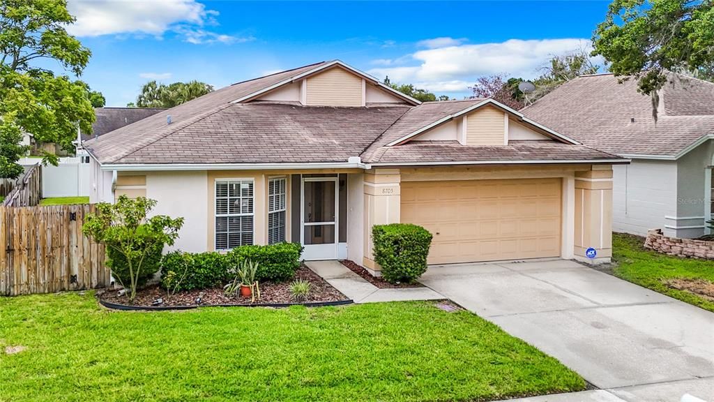 8705 Exposition Drive, street view front of home