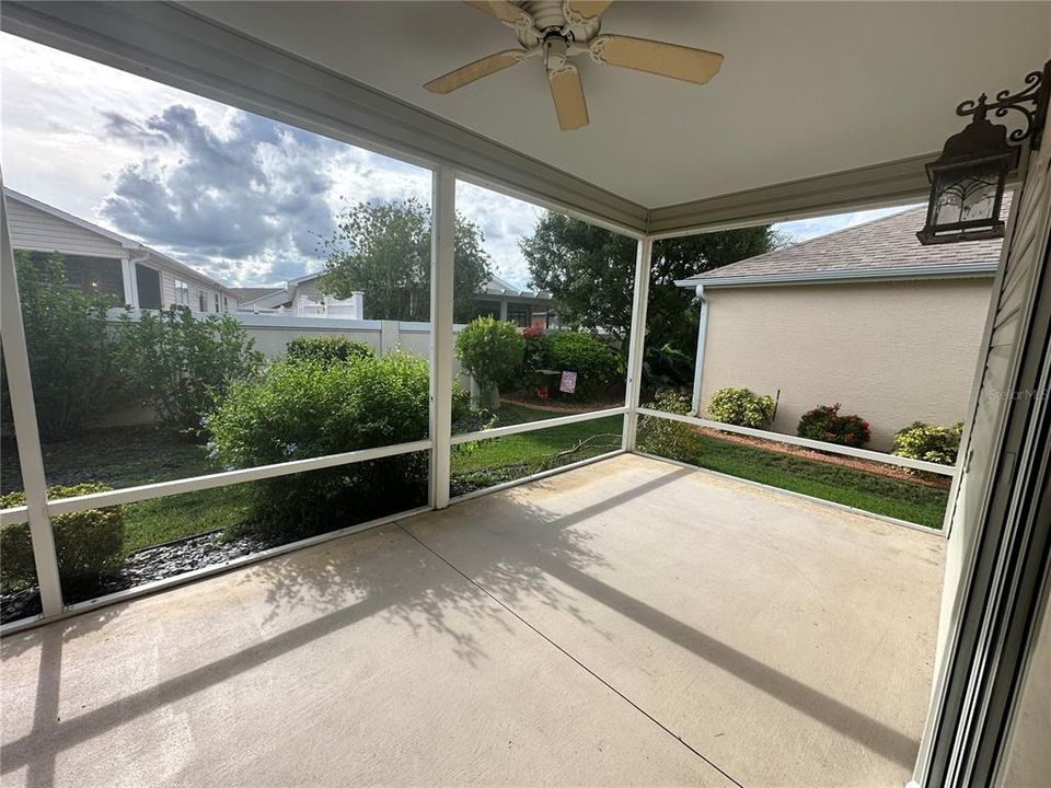 Screened in Patio