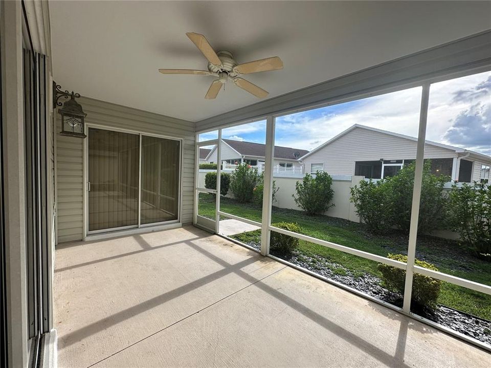 Screened in Patio