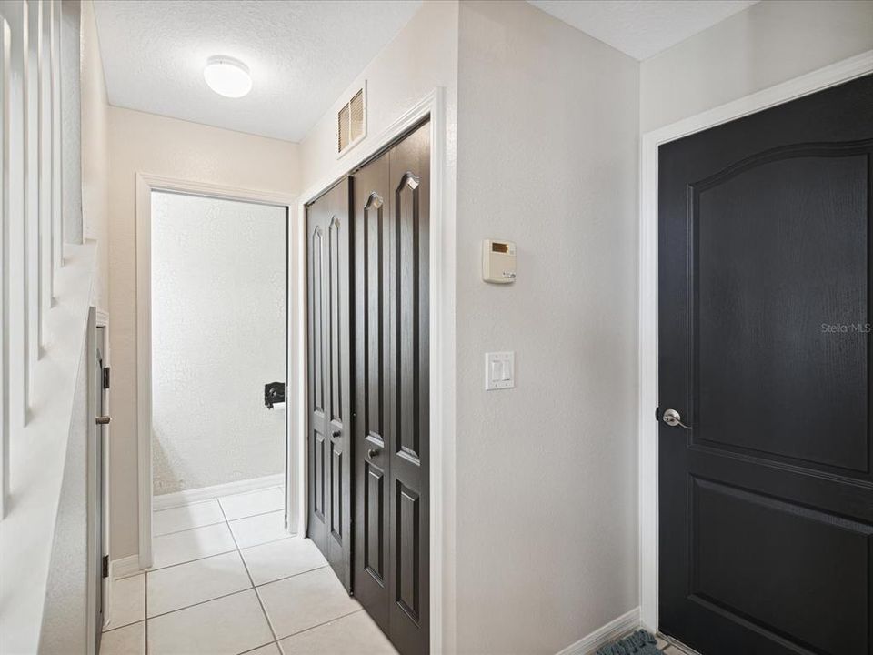 Entry, Hallway to Laundry Bath