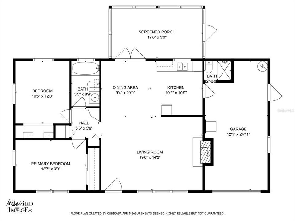 На продажу: $189,900 (2 спален, 1 ванн, 988 Квадратных фут)