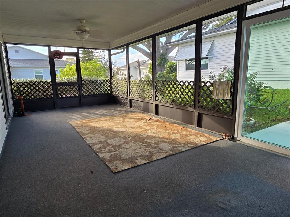 Master Bedroom off the living room