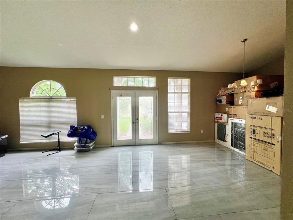 Living Room and Dining Room