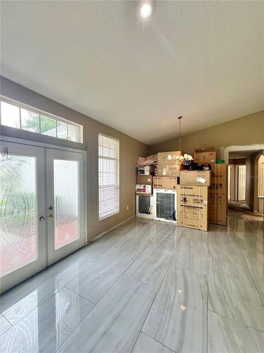 Dining Room and Front Entrance