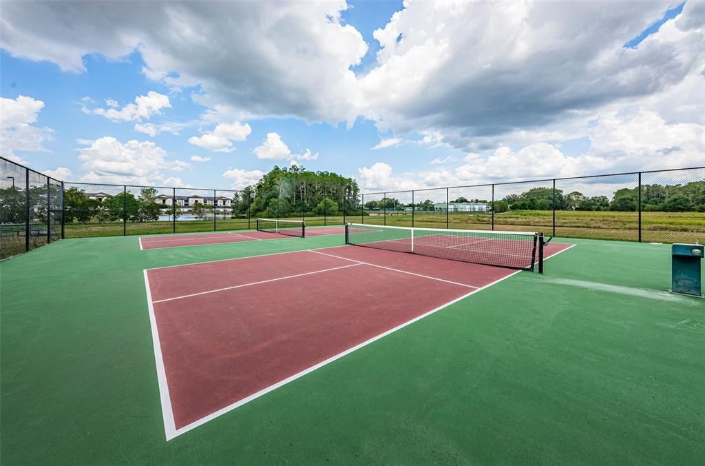 Trinity Communities  Master park pickleball courts