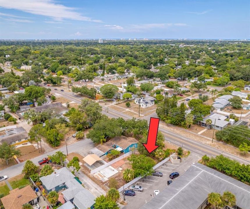 Top view of 2004 49th St N Lot 13 and 14