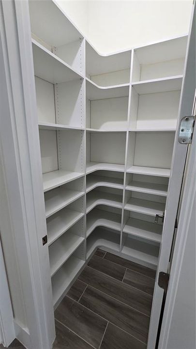 Pantry with Built Ins