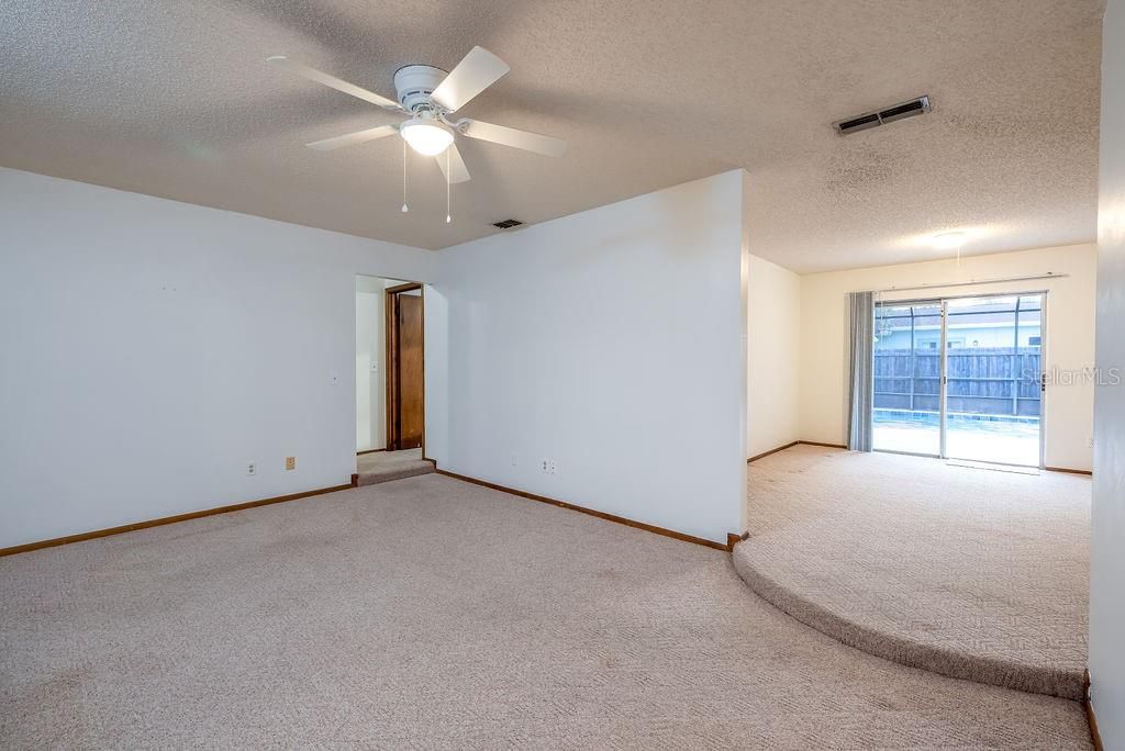 Living Room, Hallway to bedrooms on the left