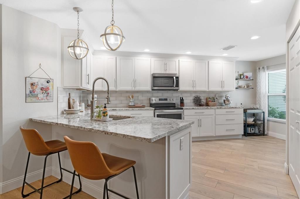 COMPLETELY REMODELED KITCHEN