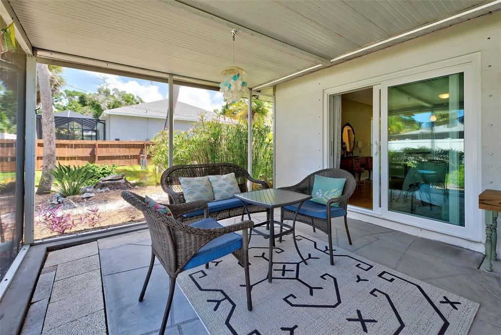 Private lanai for Primary Bedroom