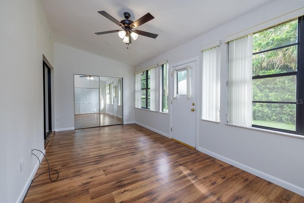 enclosed porch