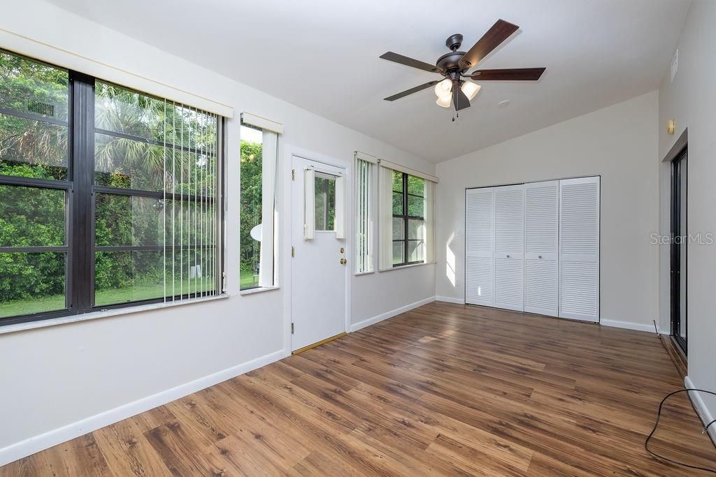 enclosed porch