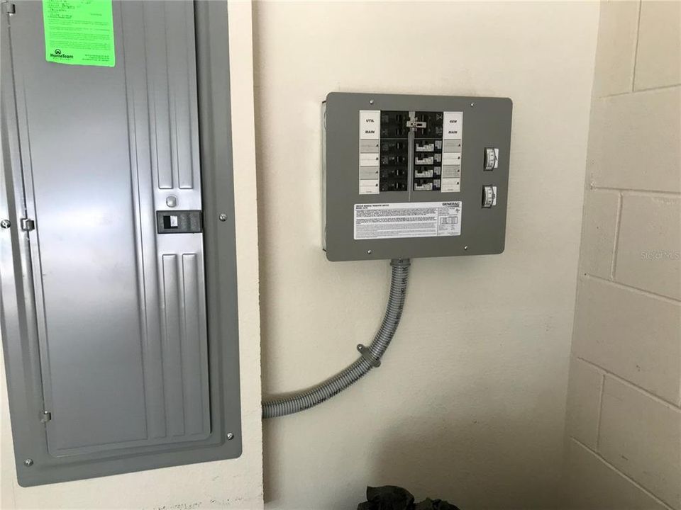 Upgraded panel to support future generator