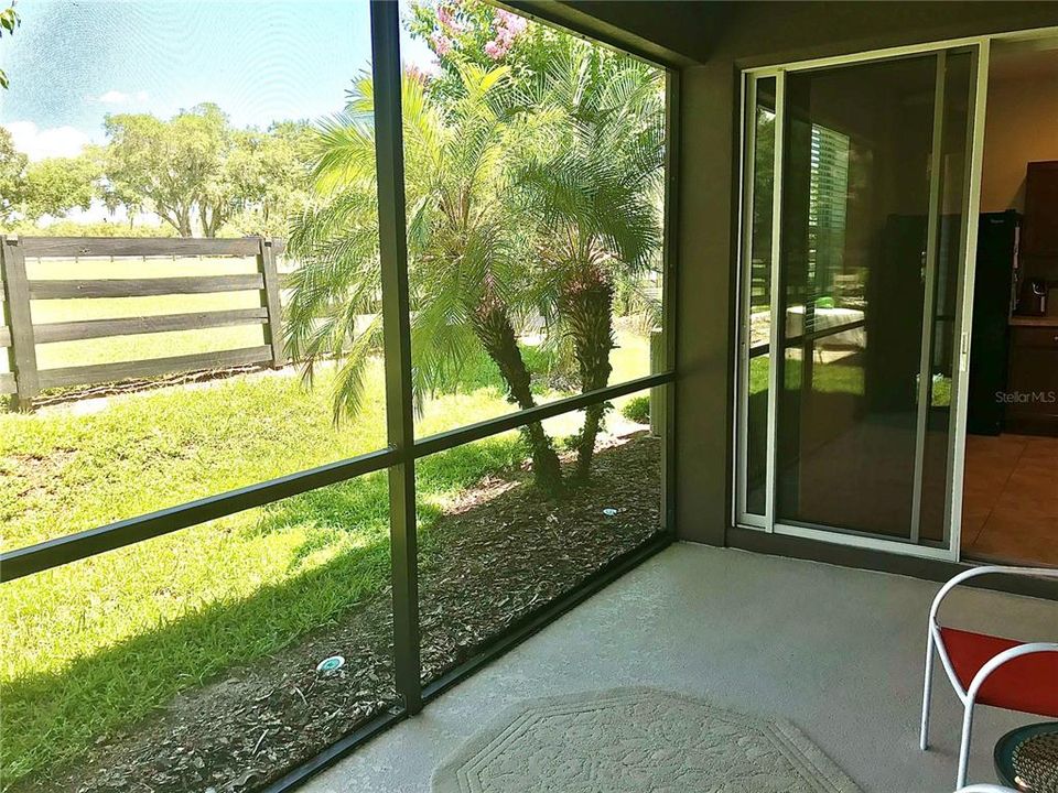 Screened rear lanai