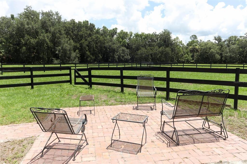 Guest house patio