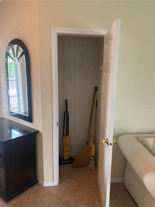 Coat Closet in Great Room