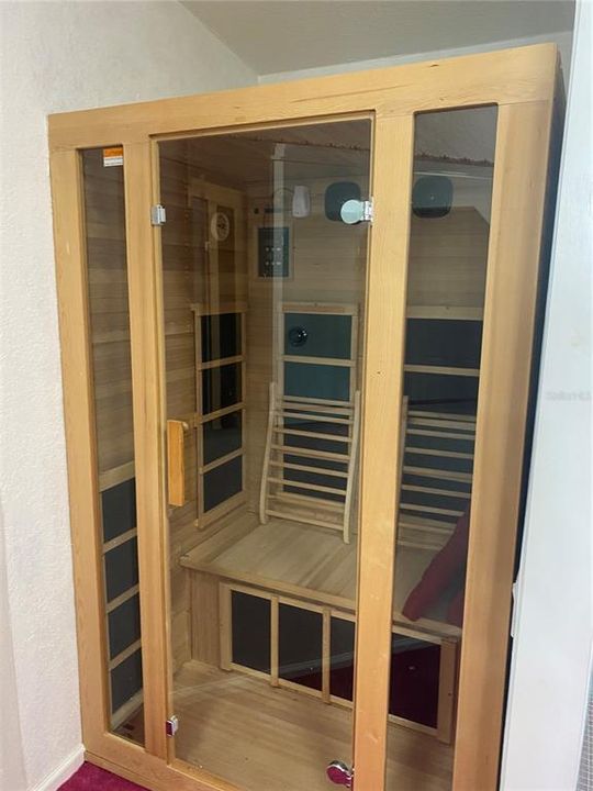 Sauna in Primary Bathroom