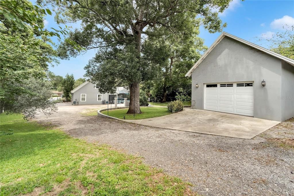 Separate detached garage with loft!