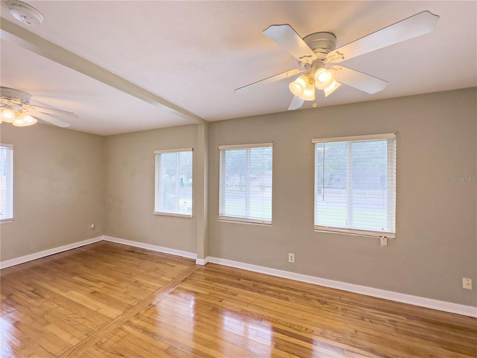 Master Bedroom with newer windows