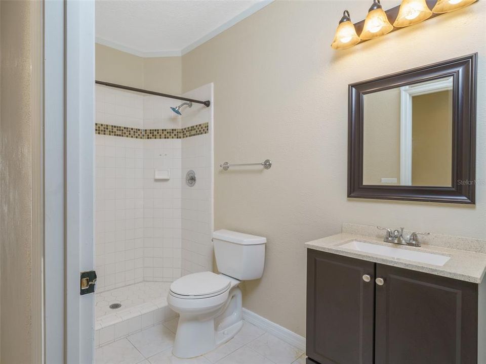 4th Bathroom with walk in shower.