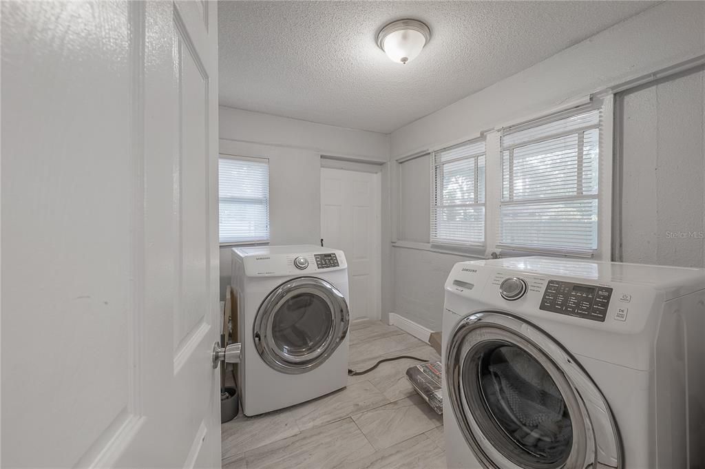 Laundry room and mudroom