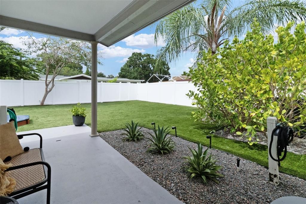 Covered Back Patio