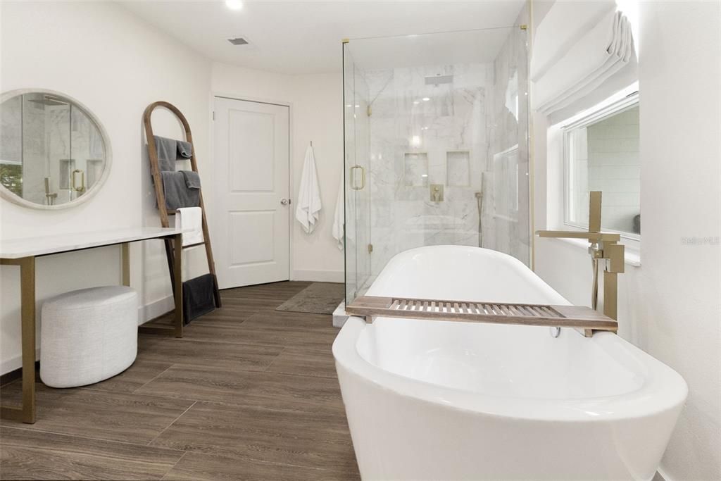 Primary Bathroom with Soaking Tub