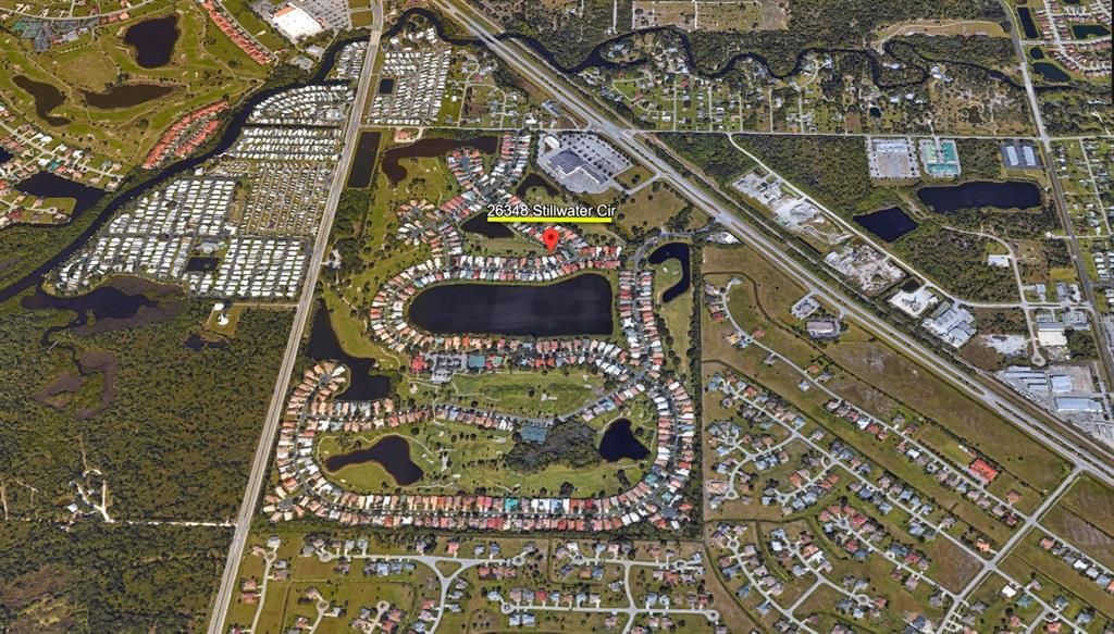 Home location within Seminole Lakes