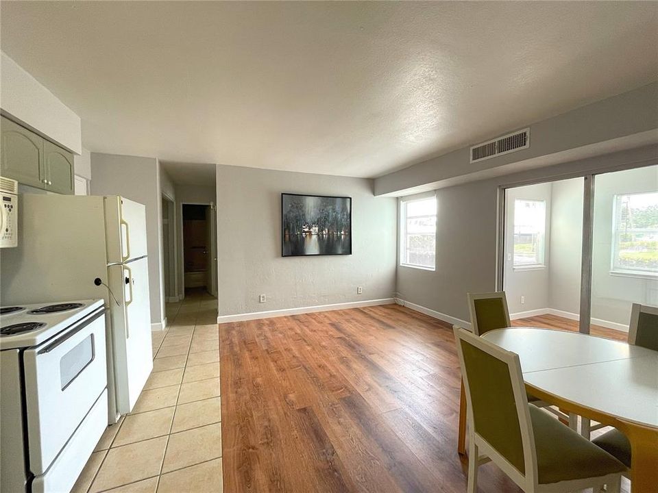 Main living area looking toward bonus room