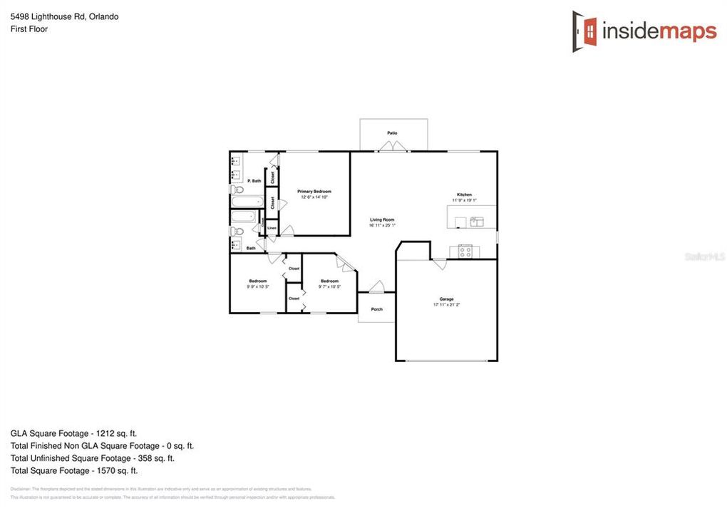 Active With Contract: $349,900 (3 beds, 2 baths, 1326 Square Feet)