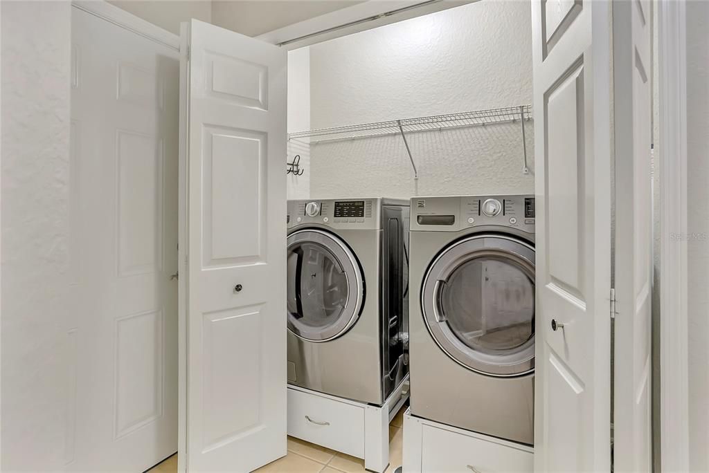 Laundry closet