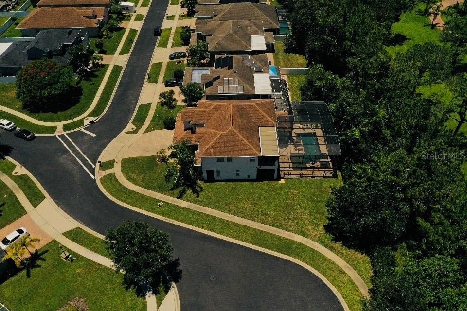 Side Lot view all the homes lot land