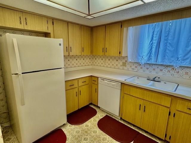 Refrigerator Area in Kitchen