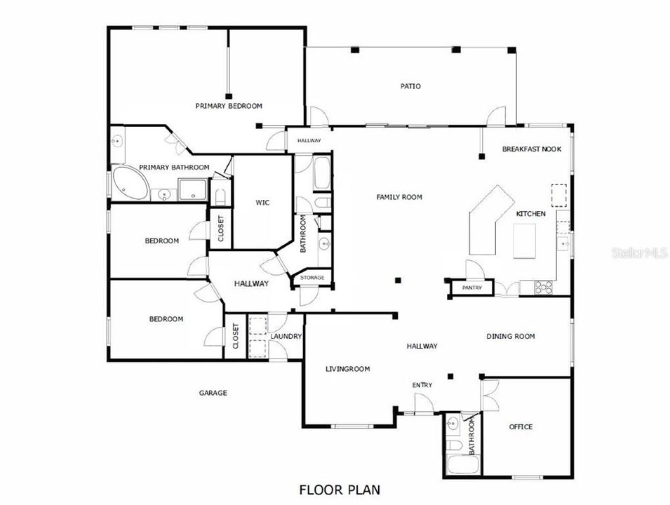 На продажу: $749,500 (3 спален, 3 ванн, 2992 Квадратных фут)