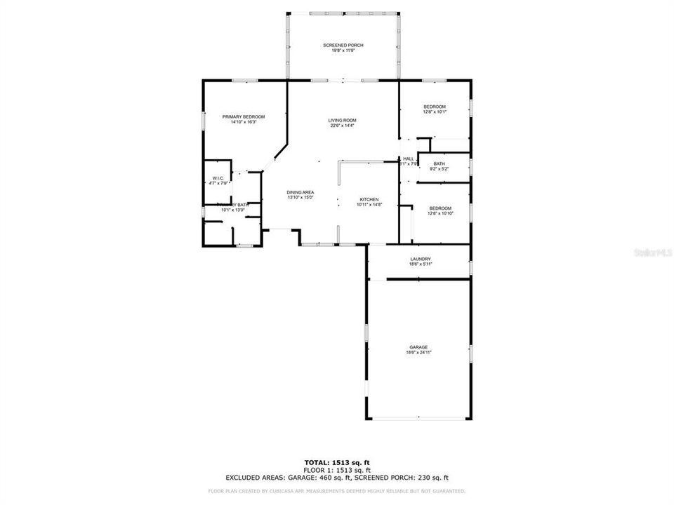 На продажу: $379,900 (3 спален, 2 ванн, 1693 Квадратных фут)