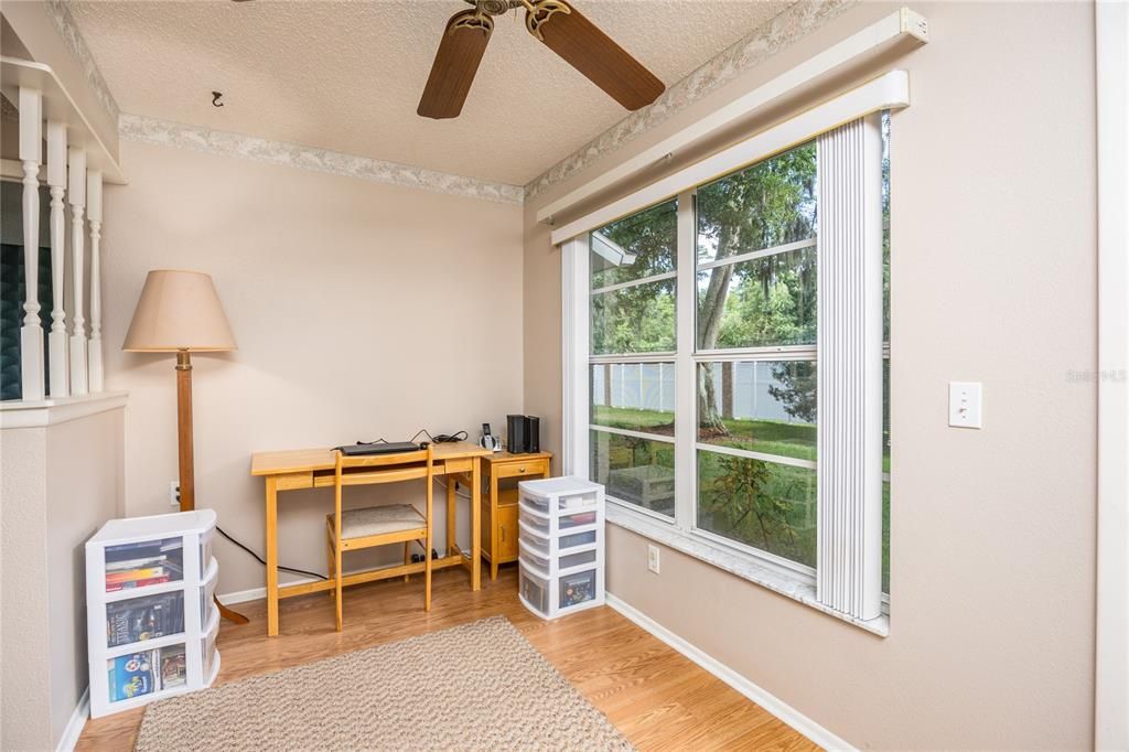 Extra space perfect for office/reading nook overlooking back yard!