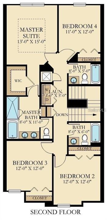 For Rent: $2,700 (4 beds, 3 baths, 1959 Square Feet)