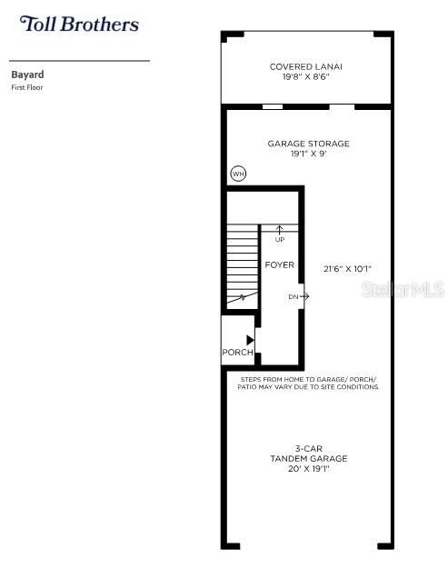 Floorplan of Bayard