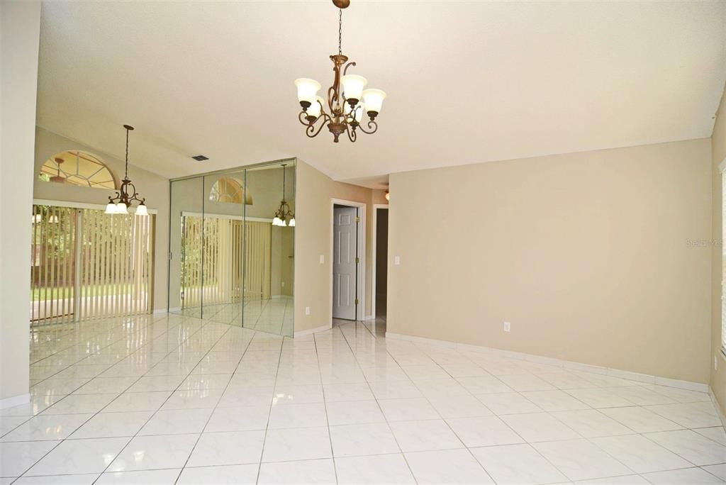 Living Room and Dining Room