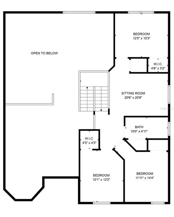 second floor blueprint