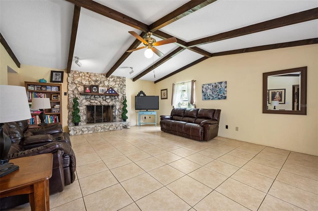 Large family room